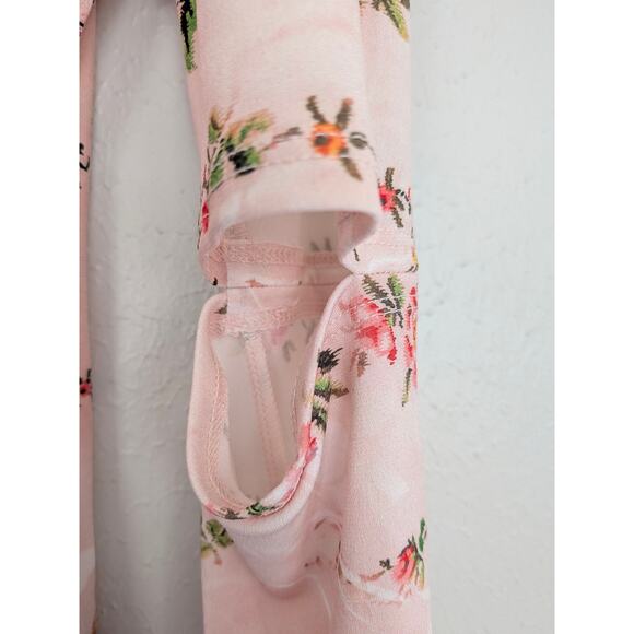 NWT Preen by Thornton Bregazzi Misha Top Pink Blouse Size XL Stretch Crepe $498 - Picture 10 of 10